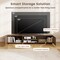 Modern TV Stand for Up to 70" TVs Entertainment Center with Doors and Drawers